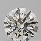 Diamante Taglio Brillante 0.5ct EX/VG/EX J VVS2 - GIA - 5.09x5.06x3.14mm