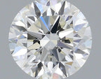 Diamante Naturale Taglio Brillante 0.5ct G/VG/EX J IF - GIA - 4.86x4.9x3.18mm