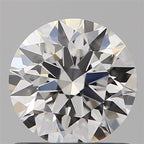 Diamante Naturale Taglio Brillante 0.8ct 3EX E VVS2 - IGI - 5.88x5.95x3.68mm
