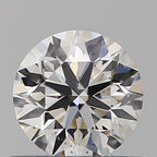 Diamante Naturale Taglio Brillante 0.5ct 3EX F VS2 - IGI - 5.03x5.07x3.17mm