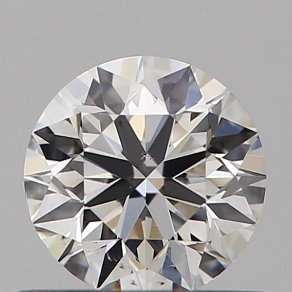 Diamante Naturale Taglio Brillante 0.5ct 3EX F VS2 - IGI - 5.03x5.07x3.17mm