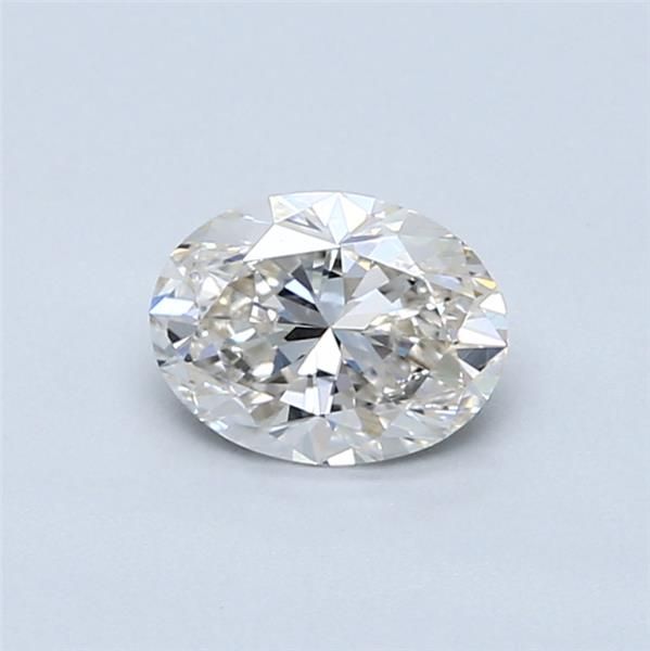 Diamante Naturale Taglio Ovale 0.81ct EX/EX I VVS1 - GIA - 6.92x5.22x3.39mm