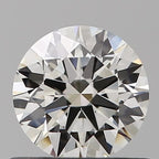 Diamante Naturale Taglio Brillante 0.51ct 3EX H VVS1 - IGI - 5.19x5.2x3.11mm