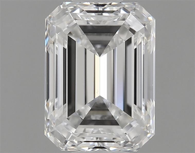 Diamante Naturale Taglio Smeraldo 1ct EX/EX E VVS2 - GIA - 6.41x4.73x3.29mm