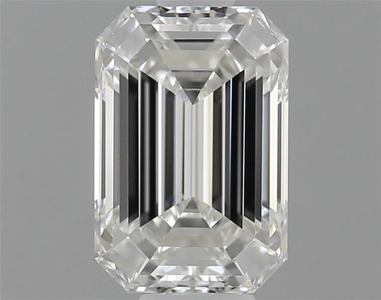 Diamante Naturale Taglio Smeraldo 0.82ct VG/EX J VVS2 - GIA - 6.47x4.36x2.98mm