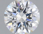 Diamante Naturale Taglio Brillante 0.5ct 3EX G VS1 - GIA - 5.15x5.13x3.13mm