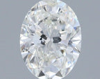 Diamante Naturale Taglio Ovale 0.52ct VG/G H VS2 - GIA - 6.13x4.57x2.91mm