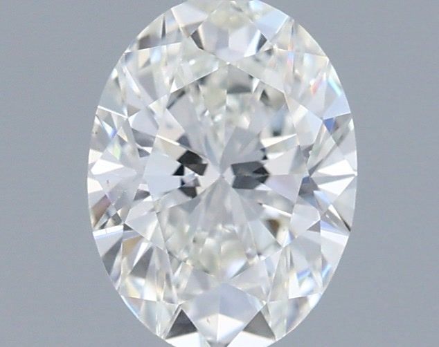 Diamante Naturale Taglio Ovale 0.52ct VG/G H VS2 - GIA - 6.13x4.57x2.91mm