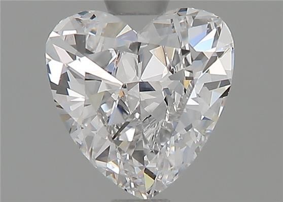 Diamante Naturale Taglio Cuore 0.9ct G/VG D IF - GIA - 6.71x6.52x3.27mm