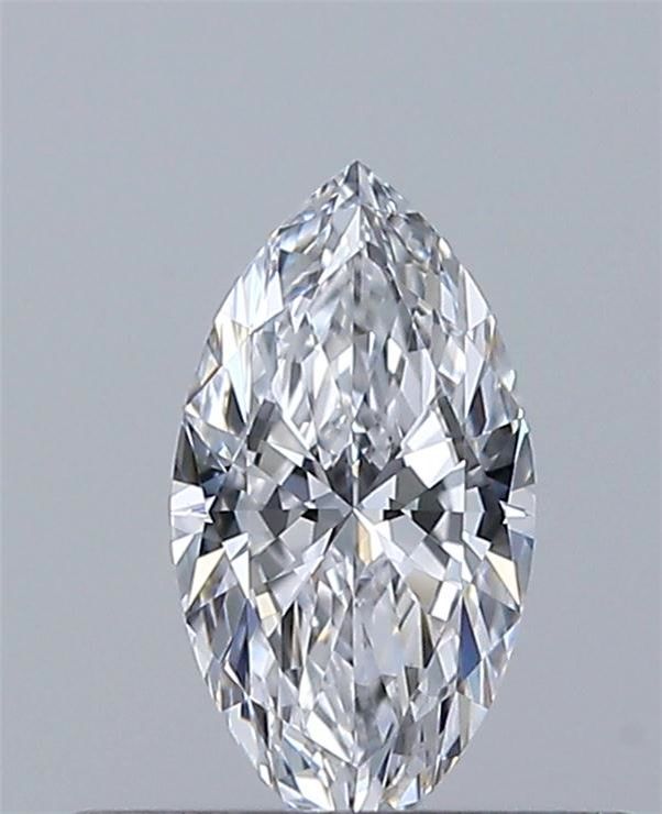 Diamante Naturale Taglio Marquise 0.3ct VG/EX D VS2 - GIA - 6.86x3.57x2.13mm