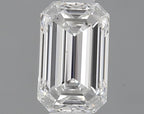 Diamante Naturale Taglio Smeraldo 0.53ct VG/EX F VS2 - GIA - 5.78x3.66x2.5mm