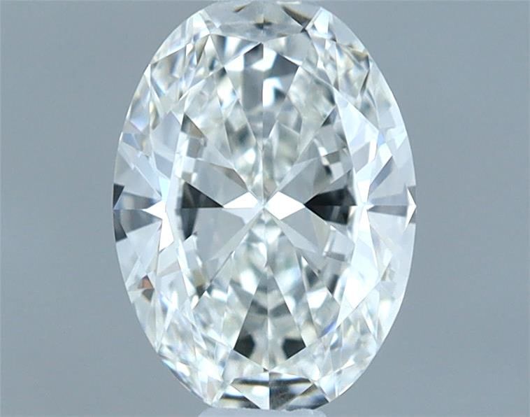 Diamante Naturale Taglio Ovale 0.5ct EX/EX G VVS2 - IGI - 6.43x4.59x2.54mm