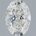 Diamante Naturale Taglio Ovale 1.02ct EX/EX F VS2 - IGI - 7.93x5.55x3.59mm