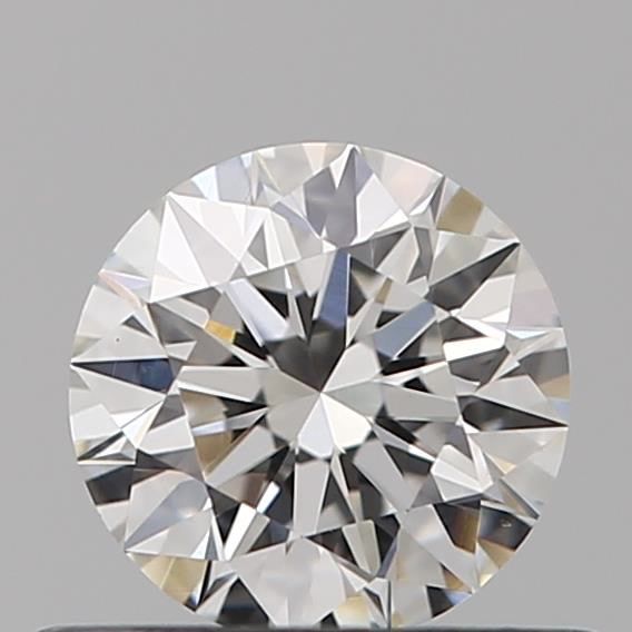Diamante Naturale Taglio Brillante 0.42ct 3EX F VS2 - GIA - 4.82x4.8x3.0mm