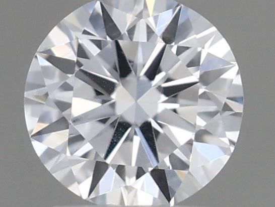 Diamante Naturale Taglio Brillante 0.19ct G/G/G D VVS2 - GIA - 3.66x3.69x2.26mm