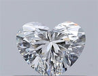 Diamante Naturale Taglio Cuore 0.34ct EX/EX E IF - GIA - 4.22x4.96x2.91mm