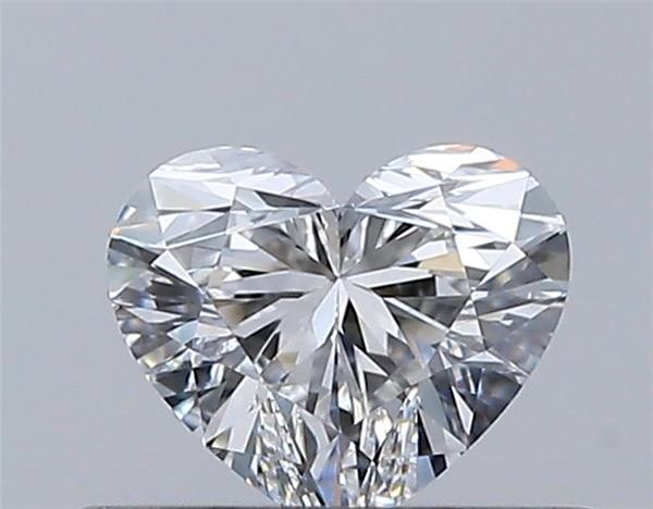 Diamante Naturale Taglio Cuore 0.34ct EX/EX E IF - GIA - 4.22x4.96x2.91mm