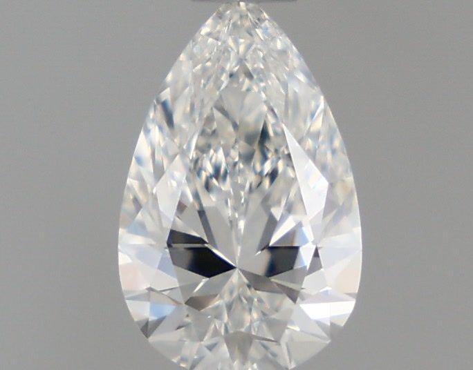 Diamante Naturale Taglio Goccia 0.57ct VG/EX F IF - GIA - 7.36x4.59x2.96mm