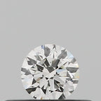 Diamante Naturale Taglio Brillante 0.18ct EX/VG/EX I IF - GIA - 3.63x3.6x2.23mm