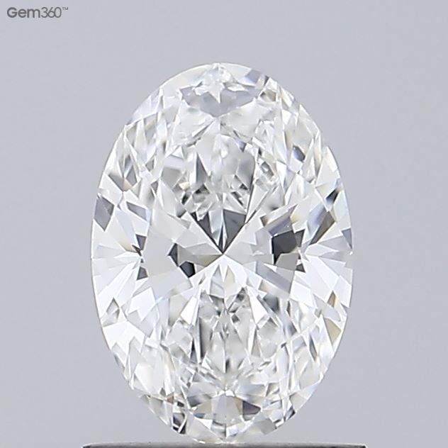 Diamante Naturale Taglio Ovale 1.05ct EX/EX F VVS1 - GIA - 8.2x5.59x3.57mm