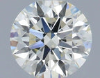 Diamante Naturale Taglio Brillante 0.58ct 3EX J VS2 - IGI - 5.29x5.33x3.31mm