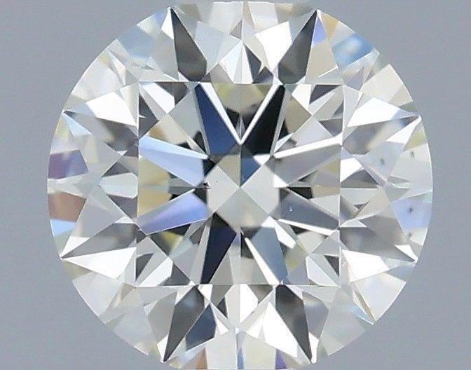 Diamante Naturale Taglio Brillante 0.58ct 3EX J VS2 - IGI - 5.29x5.33x3.31mm