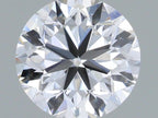 Diamante Naturale Taglio Brillante 0.5ct G/EX/VG E VVS1 - GIA - 4.87x4.91x3.19mm