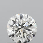 Diamante Naturale Taglio Brillante 0.6ct 3EX H VS1 - GIA - 5.33x5.38x3.38mm