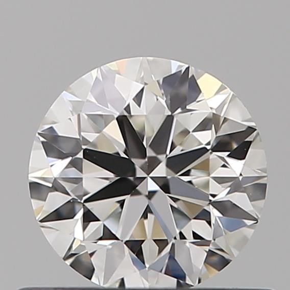 Diamante Naturale Taglio Brillante 0.5ct VG/EX/EX F VVS2 - IGI - 4.95x5.0x3.16mm