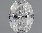 Diamante Naturale Taglio Ovale 0.36ct G/EX F VS1 - GIA - 5.62x4.05x2.42mm