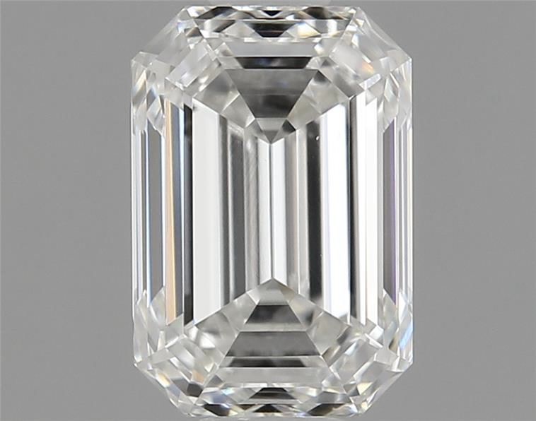 Diamante Naturale Taglio Smeraldo 1.31ct VG/VG H VS1 - GIA - 7.37x5.01x3.45mm
