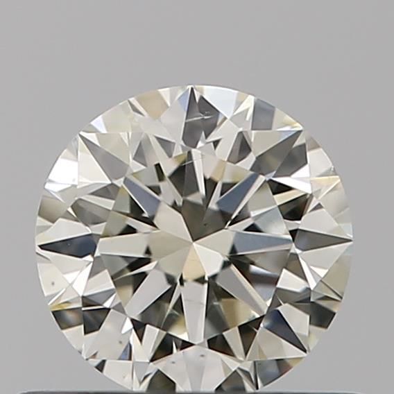 Diamante Naturale Taglio Brillante 0.46ct VG/VG/VG J VS2 - IGI - 4.88x4.9x3.04mm