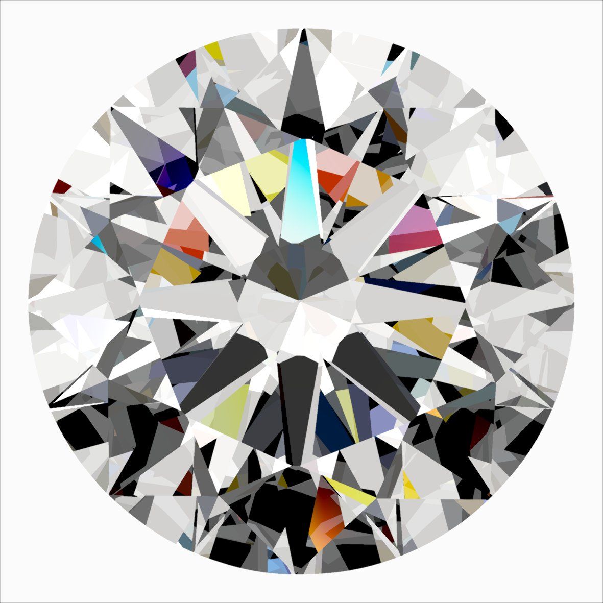 Diamante Naturale Taglio Brillante 0.35ct 3EX E IF - IGI - 4.51x4.53x2.77mm