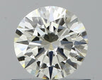 Diamante Naturale Taglio Brillante 0.58ct 3EX I VVS2 - IGI - 5.37x5.41x3.26mm