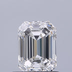 Diamante Naturale Taglio Smeraldo 0.7ct VG/EX E IF - GIA - 5.88x4.29x2.91mm