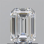 Diamante Naturale Taglio Smeraldo 1.07ct EX/EX E VS1 - GIA - 6.87x4.88x3.24mm