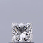 Diamante Naturale Taglio Princess 0.35ct VG/EX D VVS1 - GIA - 3.89x3.87x2.85mm