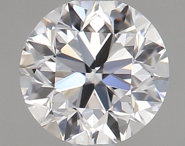 Diamante Naturale Taglio Brillante 0.5ct G/VG/EX D VVS2 - GIA - 4.91x4.84x3.22mm