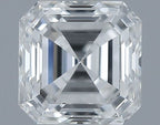 Diamante Naturale Taglio Asscher 0.5ct EX/EX H VVS1 - GIA - 4.41x4.33x2.91mm