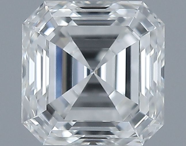 Diamante Naturale Taglio Asscher 0.5ct EX/EX H VVS1 - GIA - 4.41x4.33x2.91mm