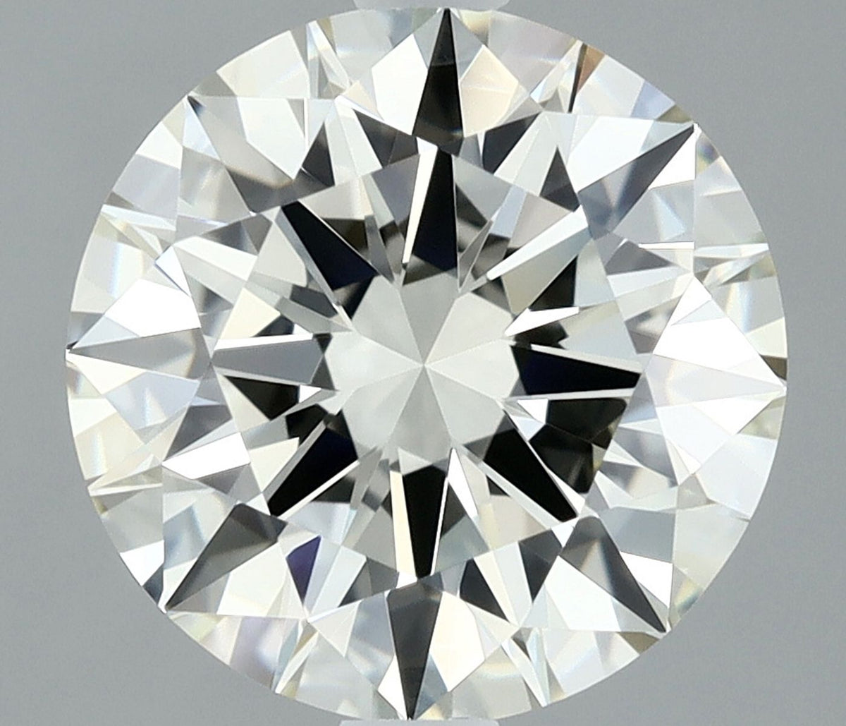 Diamante Naturale Taglio Brillante 2.08ct 3EX J VVS1 - IGI - 8.16x8.23x5.03mm
