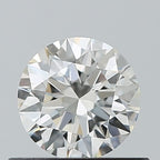 Diamante Naturale Taglio Brillante 0.5ct 3EX G VVS2 - IGI - 5.1x5.14x3.12mm