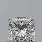 Diamante Naturale Taglio Princess 0.34ct G/EX E VVS2 - GIA - 3.9x3.89x2.86mm