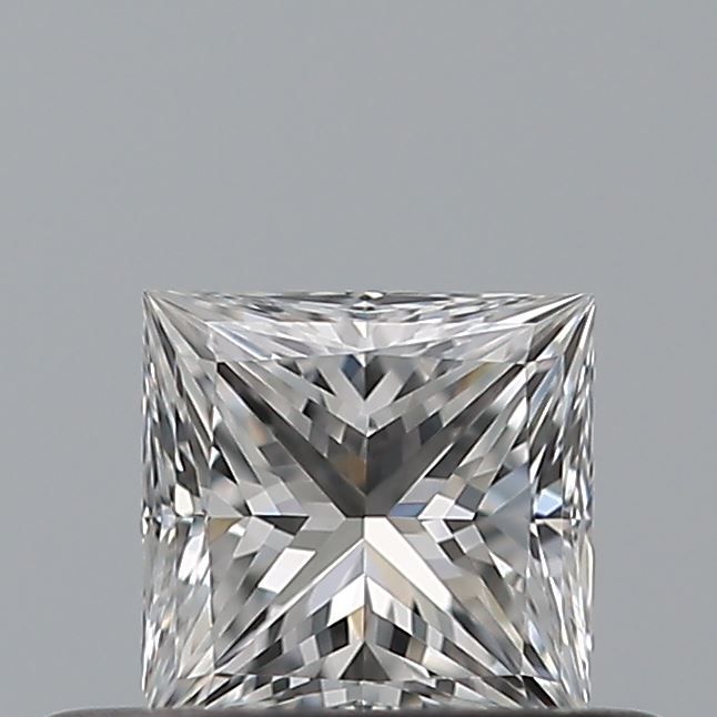 Diamante Naturale Taglio Princess 0.34ct G/EX E VVS2 - GIA - 3.9x3.89x2.86mm