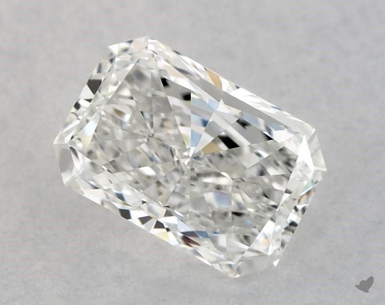 Diamante Naturale Taglio Radiant 0.7ct VG/EX G VVS1 - GIA - 6.4x4.32x2.86mm