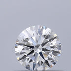Diamante Naturale Taglio Brillante 0.5ct 3EX D VS1 - IGI - 5.04x5.08x3.14mm