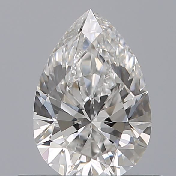 Diamante Naturale Taglio Goccia 0.5ct VG/EX D VVS1 - GIA - 6.54x4.44x2.82mm