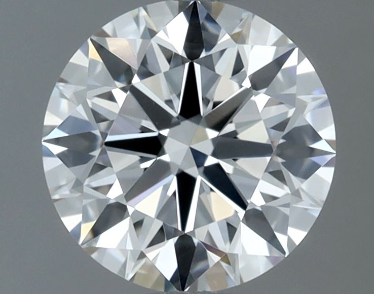 Diamante Naturale Taglio Brillante 0.72ct 3EX F VS1 - GIA - 5.75x5.71x3.55mm