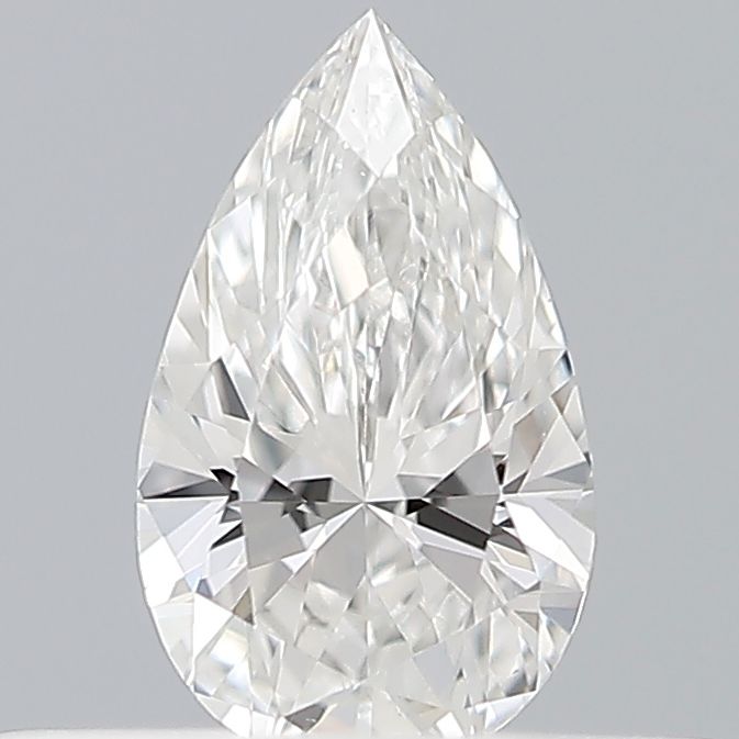 Diamante Naturale Taglio Goccia 0.2ct VG/VG F VS1 - GIA - 5.32x3.19x2.03mm