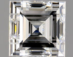 Diamante Taglio Radiant Quadrato 1.01ct EX/EX G IF - GIA - 5.3x5.29x3.75mm